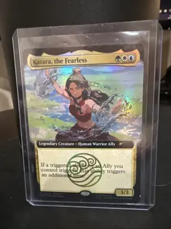 Magic The Gathering X Avatar Katara The Fearless Promo Card SDCC 2025 IN HAND - Image 1