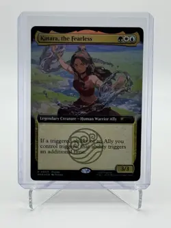 Magic The Gathering X Avatar Katara The Fearless Promo Card SDCC 2025 IN HAND - Image 1