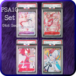PSA 10 One Piece UTA Set of 4 Premium Card Collection Pramount War Promotion - Image 1