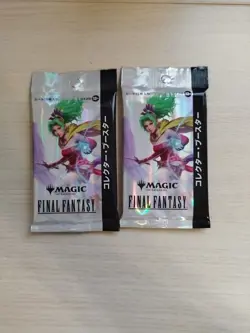 MTG Final Fantasy TCG Japanese Collector Booster 2 Pack Set | New Factory Sealed - Image 3