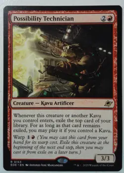 Possibility Technician *Rare* Magic MtG x1 Edge of Eternities - Image 1