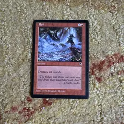 Boil, Light Play, English Tempest MTG Magic The Gathering - Image 1