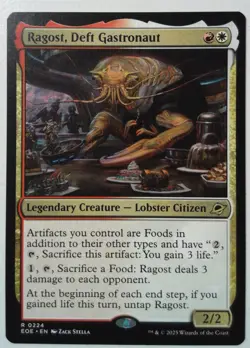 Ragost, Deft Gastronaut *Rare* Magic MtG x1 Edge of Eternities - Image 1