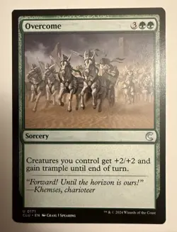 Overcome 171 U MTG CLU NM - Image 1