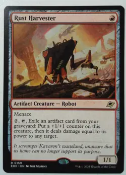 Rust Harvester *Rare* Magic MtG x1 Edge of Eternities - Image 1