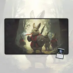 Harebringer of War, Magic The Gathering Playmat, MTG, TCG Large Mousepad, - Image 1