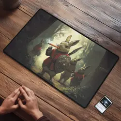 Harebringer of War, Magic The Gathering Playmat, MTG, TCG Large Mousepad, - Image 4