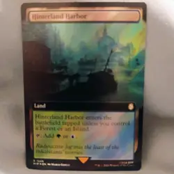 Hinterland Harbor (Extended Art) (Surge Foil) Universes Beyond: Fallout Foil MTG - Image 1