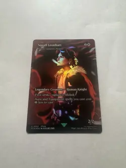 Squall Leonhart - 22 - Magic: Final Fantasy MTG - Borderless - FOIL - Showcase - Image 1