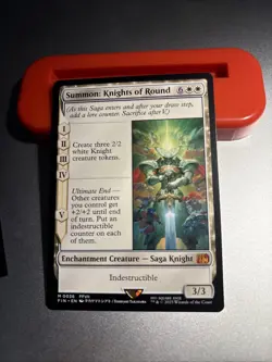 MTG - Summon: Knights of Round - Regular Mythic #36 - Final Fantasy NM - Image 1