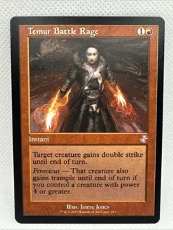 MTG Temur Battle Rage TSR NM Regular Retro Frame NM Unplayed - Image 1