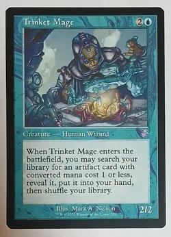 MTG - Trinket Mage Time Spiral Remastered Regular NM Unplayed - Image 1