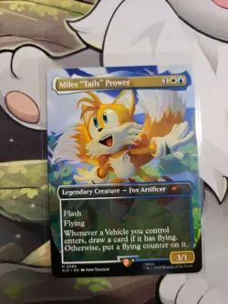 MTG SLD Sonic Secret Lair Miles "Tails" Prower NM - Image 1