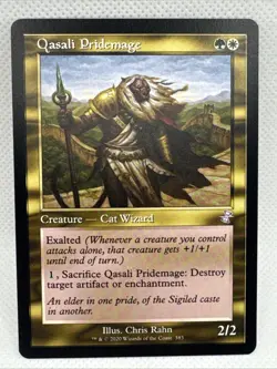 MTG - Qasali Pridemage Time Spiral Remastered Regular NM Unplayed - Image 1