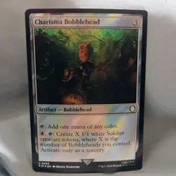 Charisma Bobblehead - Surge Foil NM - PIP 658 Fallout Magic MTG - NM - Image 1