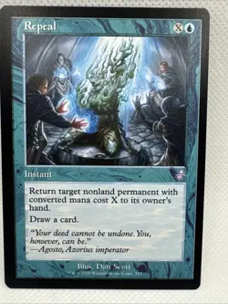 MTG - Repeal Time Spiral Remastered Regular NM Unplayed - Image 1