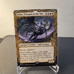 MTG Shiko, Paragon of the Way 317 Showcase Regular Mythic Tarkir: Dragonstorm - Image 1