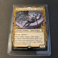 MTG Shiko, Paragon of the Way 317 Showcase Regular Mythic Tarkir: Dragonstorm - Image 2
