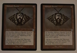 2x Mishra's Bauble Retro Frame NM/M The Brothers War Magic the Gathering MTG - Image 1