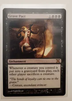 MTG Grave Pact Tenth Edition NM - Image 1