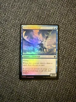 x1 Icewind Elemental - Foundations - NM - MTG - Image 1