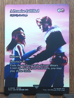 MTG❤ A Promise Fulfilled - Light Up the Stage (Showcase) Final Fantasy NM❤ - Image 1
