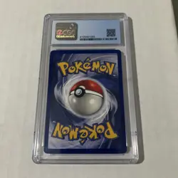 CGC 9 MINT Pikachu 1999 Base Set 58/102 Shadowless Red Cheeks Pokemon Card - Image 3