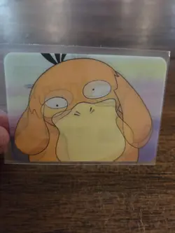1998 Viz Promo Pokemon Card #Pika-0026d PSYDUCK Lenticular RARE - Image 2