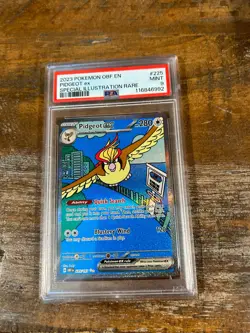 Pokemon 2023 Obsidian Flames Special Illustration Rare PIDGEOT Ex #225 PSA 9 - Image 1