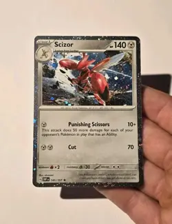 Scizor Obsidian Flames 141/197 Promo Cosmos Holo Pokemon NM - Image 3