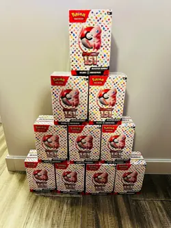 Pokemon TCG Scarlet & Violet 151 Booster Bundle Factory Sealed LOT of 10 - Image 1