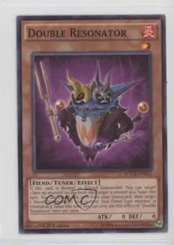 Double Resonator 1st Ed. YuGiOh Maximum Crisis #MACR-EN016 13lr - Image 1
