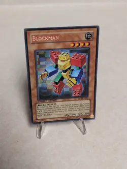 Yugioh! LP Blockman - DPK-ENSE1 - Secret Rare - Limited Edition Lightly Played, - Image 1