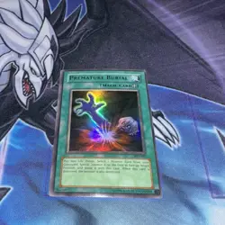Premature Burial MP Ultra Rare Unlimited PSV-037 OG Print Yugioh! - Image 1