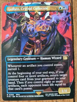 MTG Final Fantasy Rare #0395 Golbez Crystal Collector - Image 1