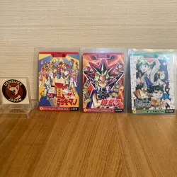 50th Anniversary Shonen Jump Exhibition card set Luckyman Yugioh Muhyo & Roji - Image 1
