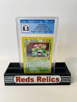 CGC 8.5 Venusaur Black Star Promo 13 Holo SWIRL Pokemon Card psa - Image 1