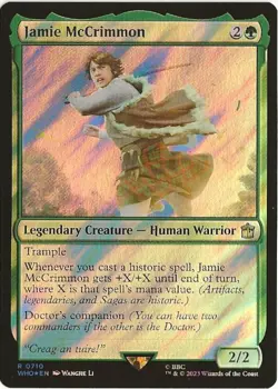 Jamie McCrimmon 0710 Rare MTG Universes Beyond: Doctor Who NM/M BBC - Image 1