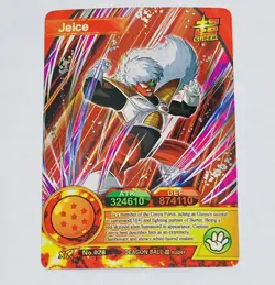 Jeice - Dragon Ball Super Trading Card XR No.028 Tc5 - Image 1