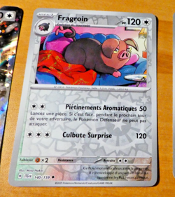 POKEMON AVENTURES ENSEMBLES CARD REVERSE HOLO CARTE 140/159 JTG FR EV09 MINT - Image 1