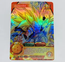 Gotenks - Dragon Ball Super Trading Card XR No.024 Rainbow Holo Foil Tc5 - Image 1
