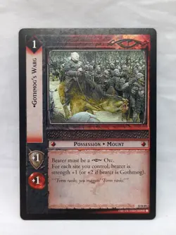 Gothmog's Warg LOTR Card Game Mount Doom Rare 10R89 - Image 1