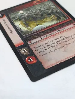 Gothmog's Warg LOTR Card Game Mount Doom Rare 10R89 - Image 3