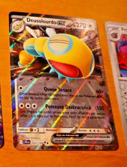 POKEMON AVENTURES ENSEMBLES CARD HOLO CARTE DEUSOLOURDO 121/159 JTG FR EV09 MINT - Image 1