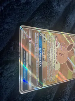 Eevee GX SM233 Full Art Promo Black Star Ultra Rare Holo Pokemon TCG Card - Image 2