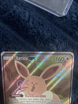Eevee GX SM233 Full Art Promo Black Star Ultra Rare Holo Pokemon TCG Card - Image 3