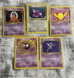 Vintage Pokemon Card Lot - Rare Ditto 18/62 + Classic Psychic Set WOTC 1999-2000 - Image 2