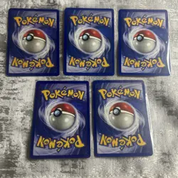Vintage Pokemon Card Lot - Rare Ditto 18/62 + Classic Psychic Set WOTC 1999-2000 - Image 3