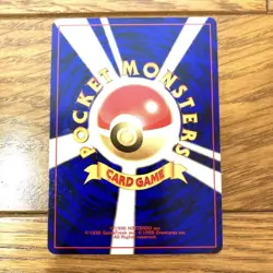 Pokemon Card Eevee Trading Card Pocket Monsters Old Back Original Pokemon Card - Image 2