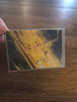 Pokemon Video Pioneer Lenticular Pikachu Promo Card Viz PIKA-0018D 3D - Image 2